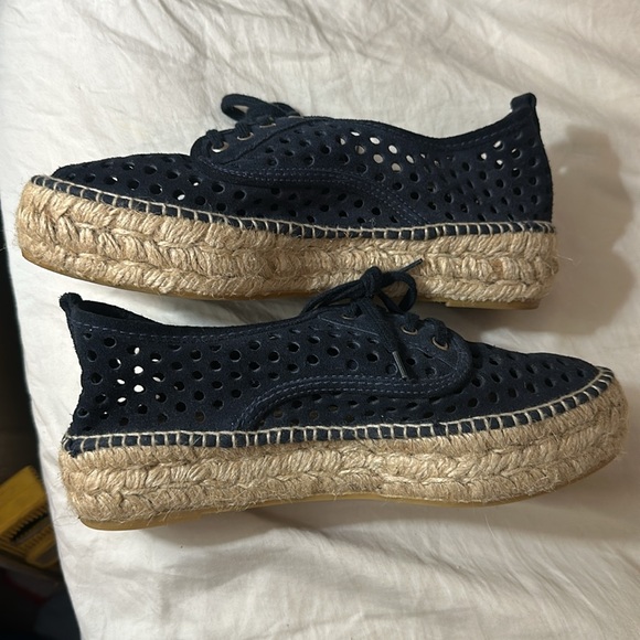 Loeffler Randall Espadrille Platform Shoe Size 5.5 - Picture 3 of 5